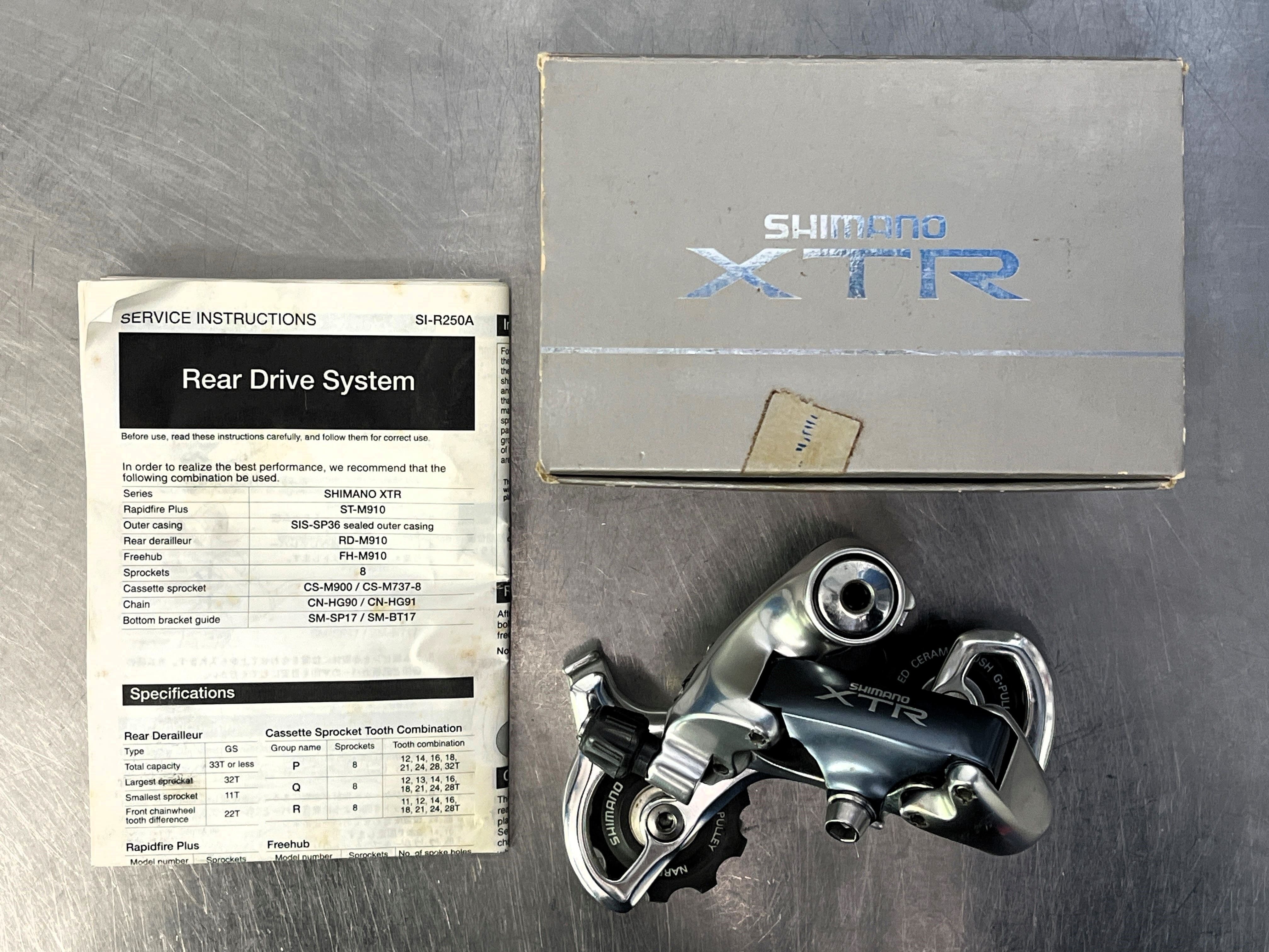 NOS Shimano XTR RD-M910 | CALI BIKES SC