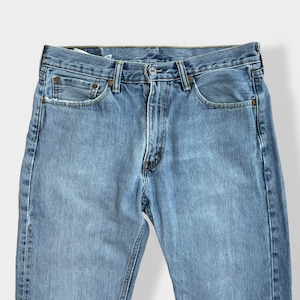 【LEVI'S】505 メキシコ製 MEXICO デニム ジーパン ジーンズ 色落ち テーパード ジッパーフライ W32 L32 リーバイス US古着