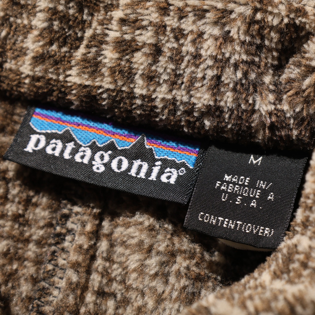 極美品 M USA 98年 Ultra Plush Overshirt Patagonia ベージュ ブラウン ウルトラプラッシュオーバーシャツ パタゴニア