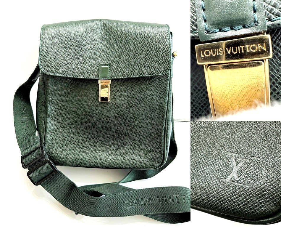 VUITTON ヴィクトール メッセンジャーバック ダークグリーン 斜め掛け