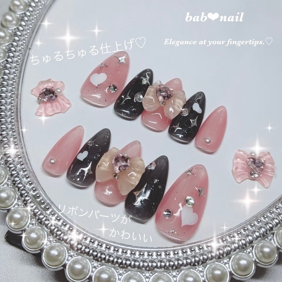 ❤︎地雷系ネイルチップ‪‪❤︎‬ | PAY ID‬