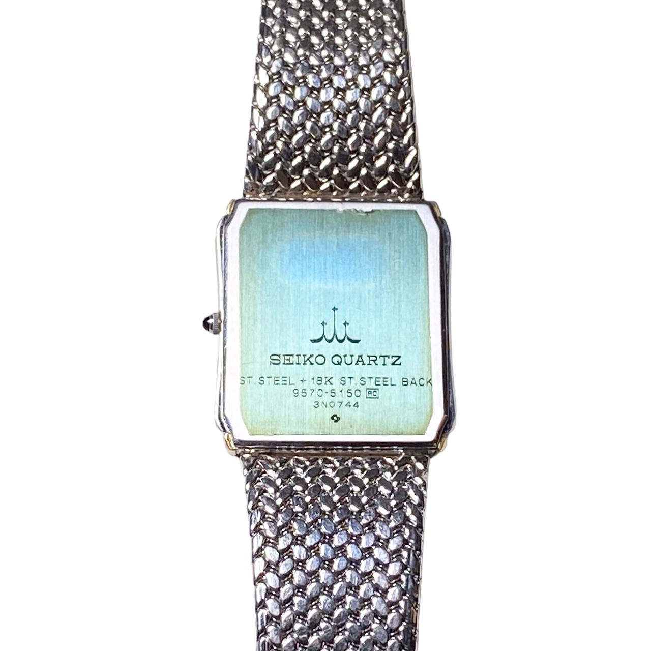 CREDOR blue shell dial quartz watch “9570-5150”