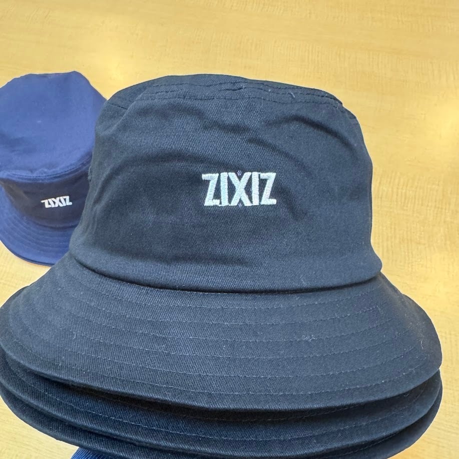 第2弾 バケット ハット-ZIXZ刺繍入り