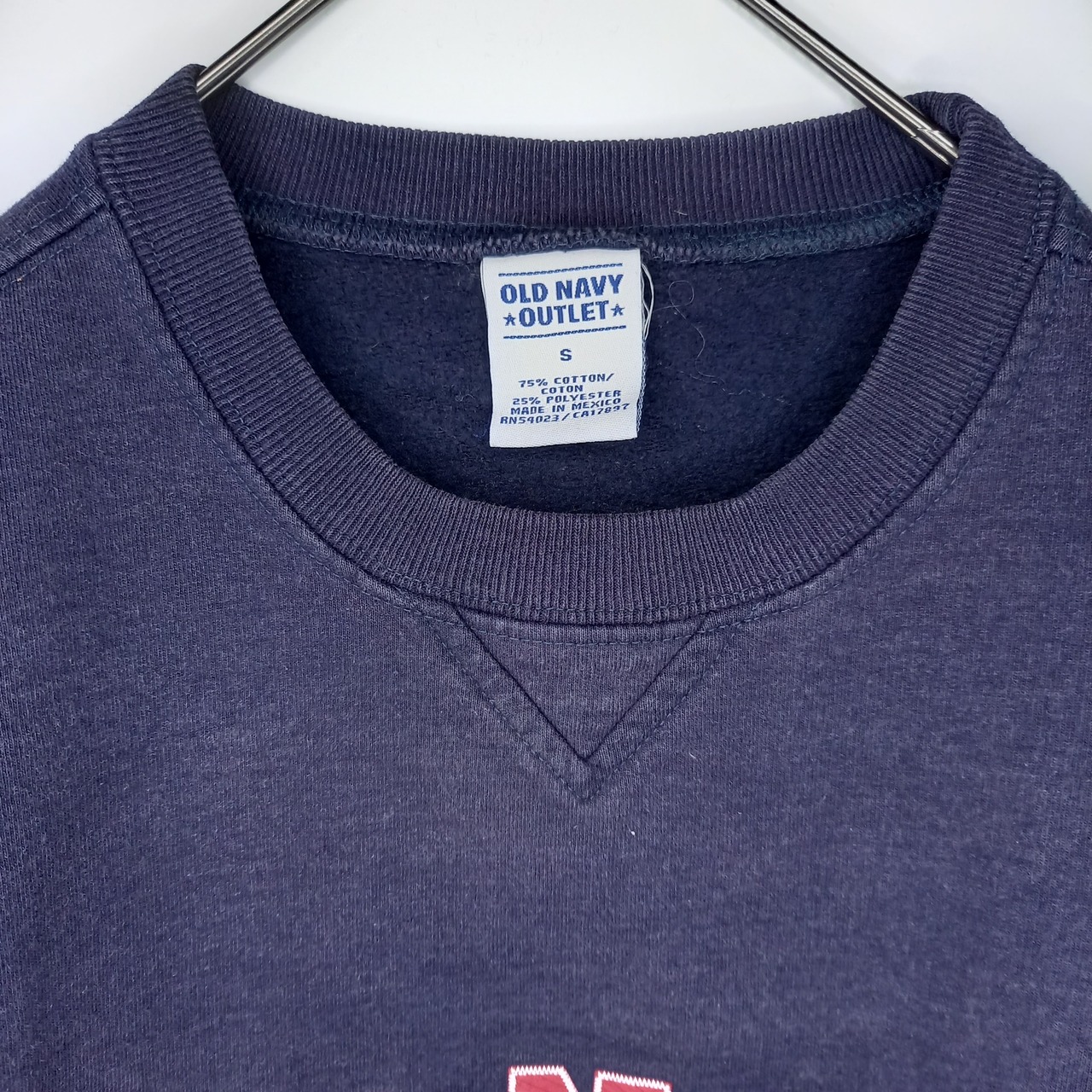 OLD NAVY　クルーネック　スウェット　トレーナー　カレッジプリント　S