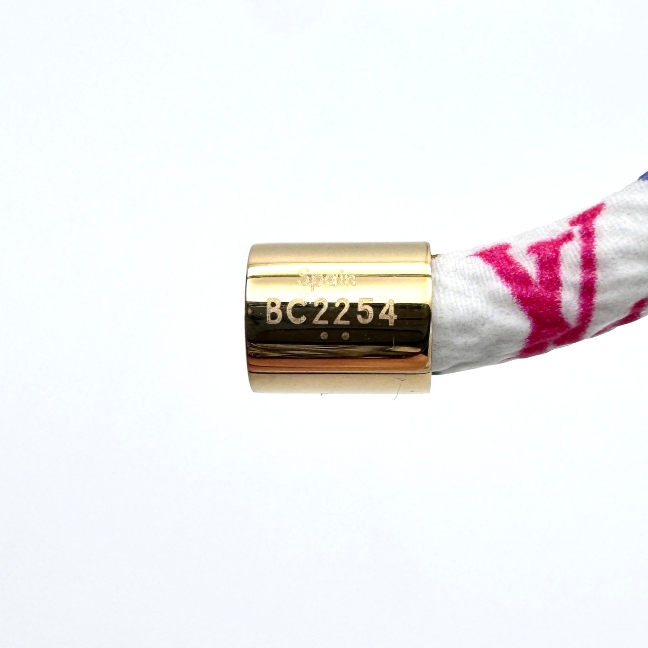 LOUIS VUITTON ルイ・ヴィトン 村上隆 コンフィデンシャル ブレスレット マルチカラー 15cm 10.4g ホワイト