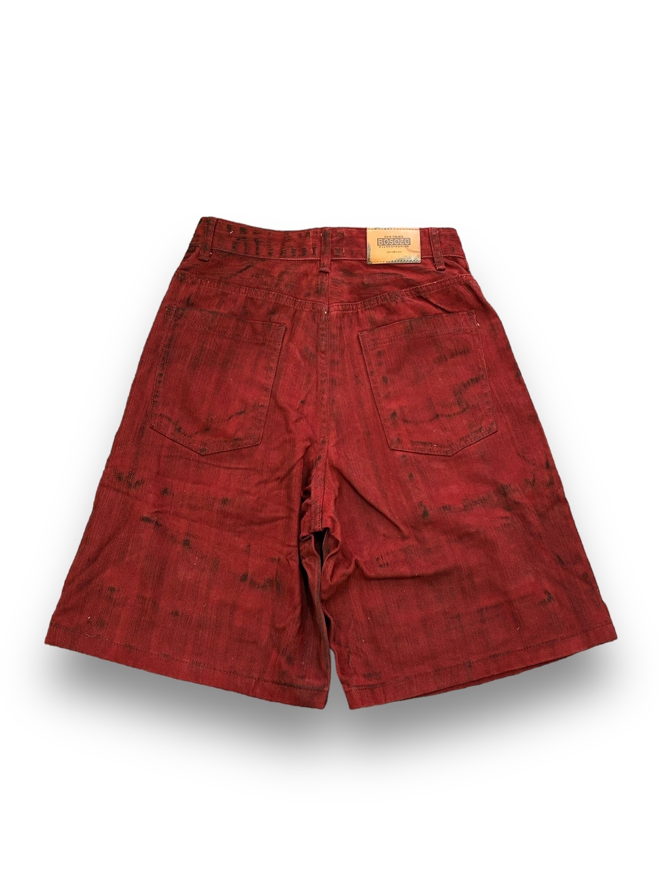 【PLANET STUDIO】wide half denim pants (3color)
