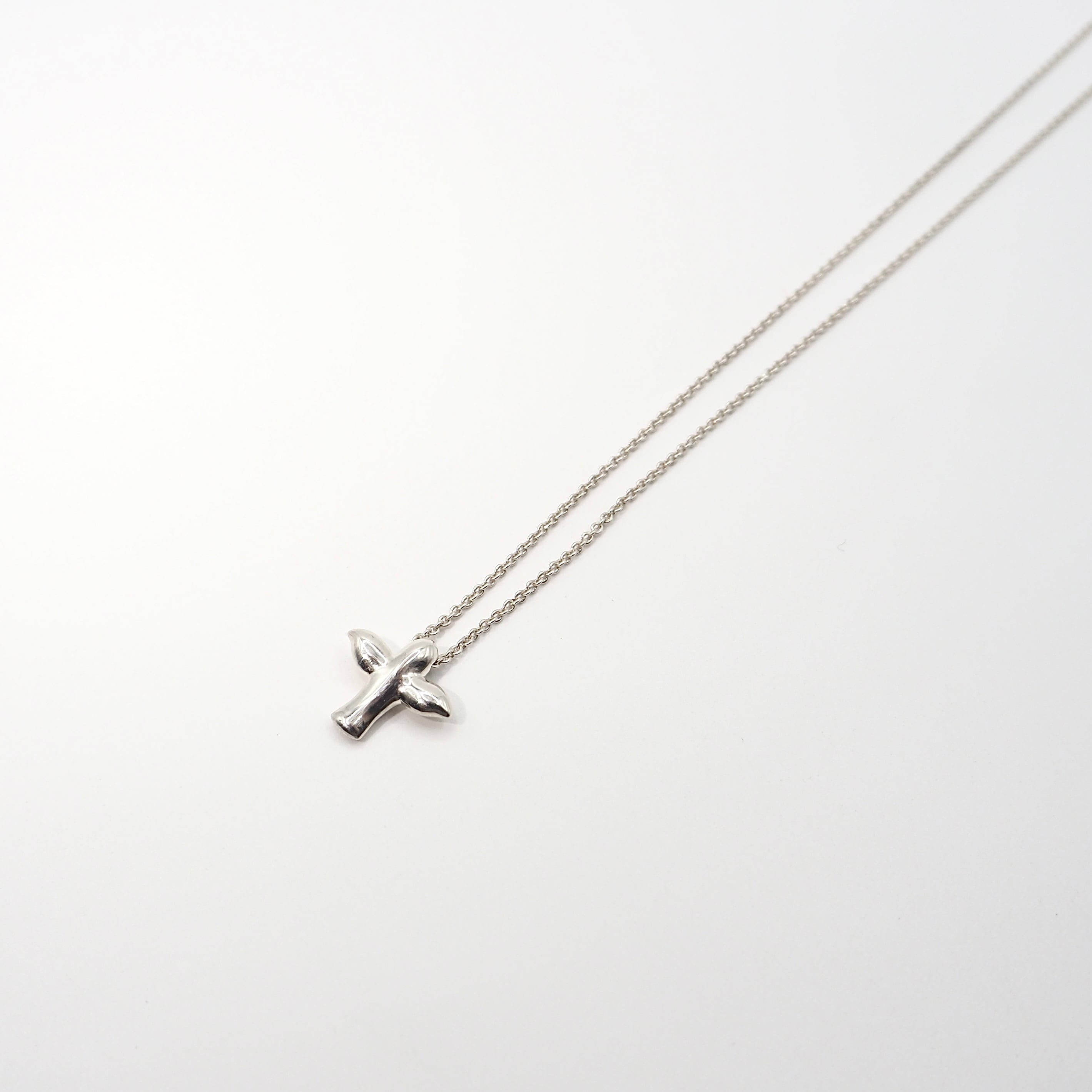Tiffany&Co. バードクロス ネックレス シルバー925 ティファニー