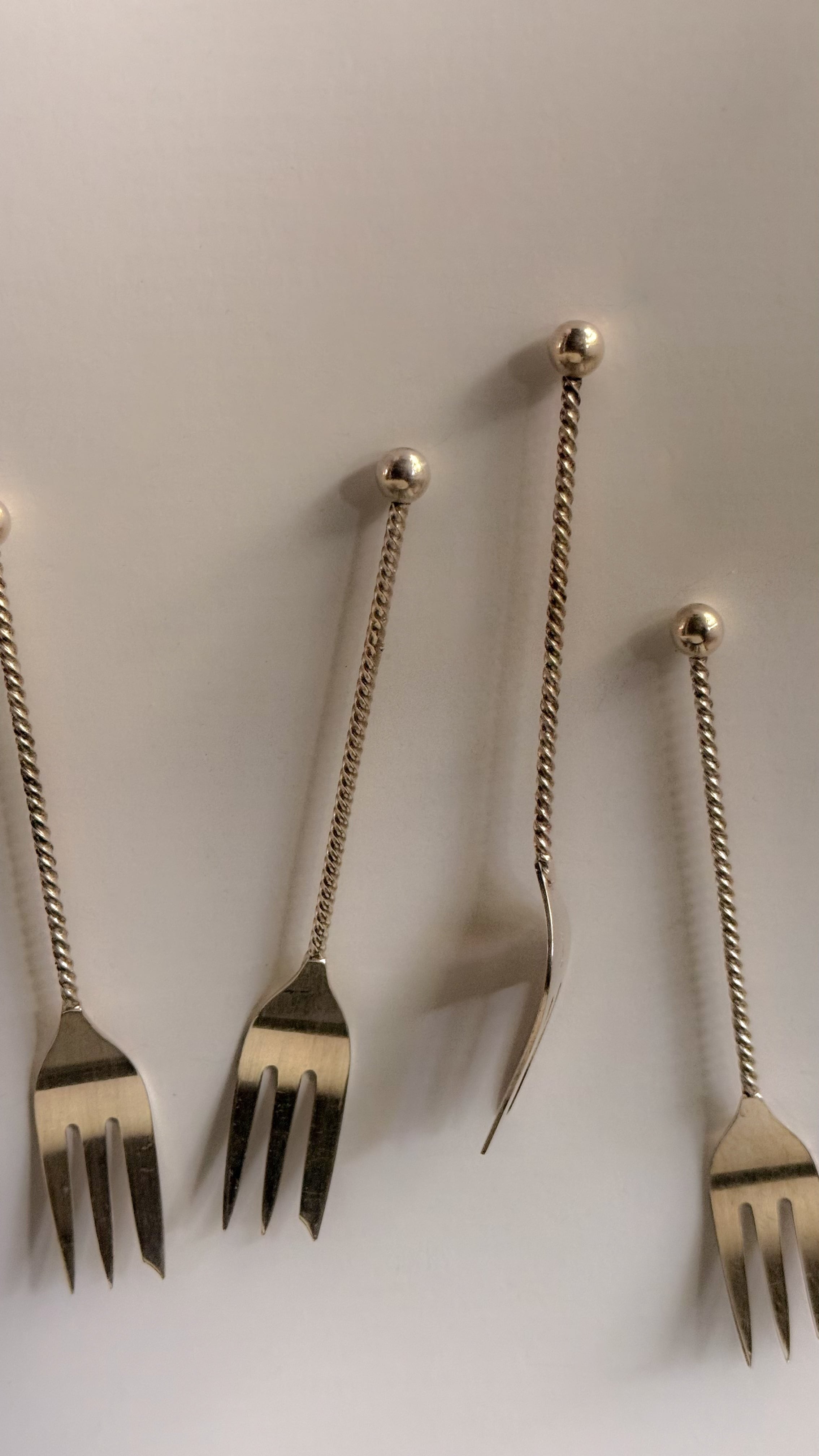 vintage fork Twist of Silver