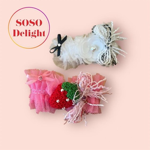 [予約販売] [sosodelight_official] Delight Bib Hairpin