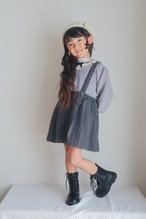 100のみ【即納】ガーリーニットコーデセット(上下セット)【秋冬物 輸入子供服 子供服 ガーリー 女の子】
