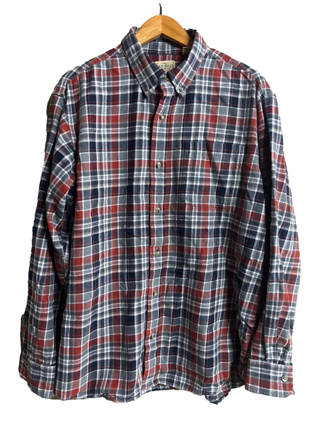 【古着】RedHead Brand 長袖フランネルチェックシャツ