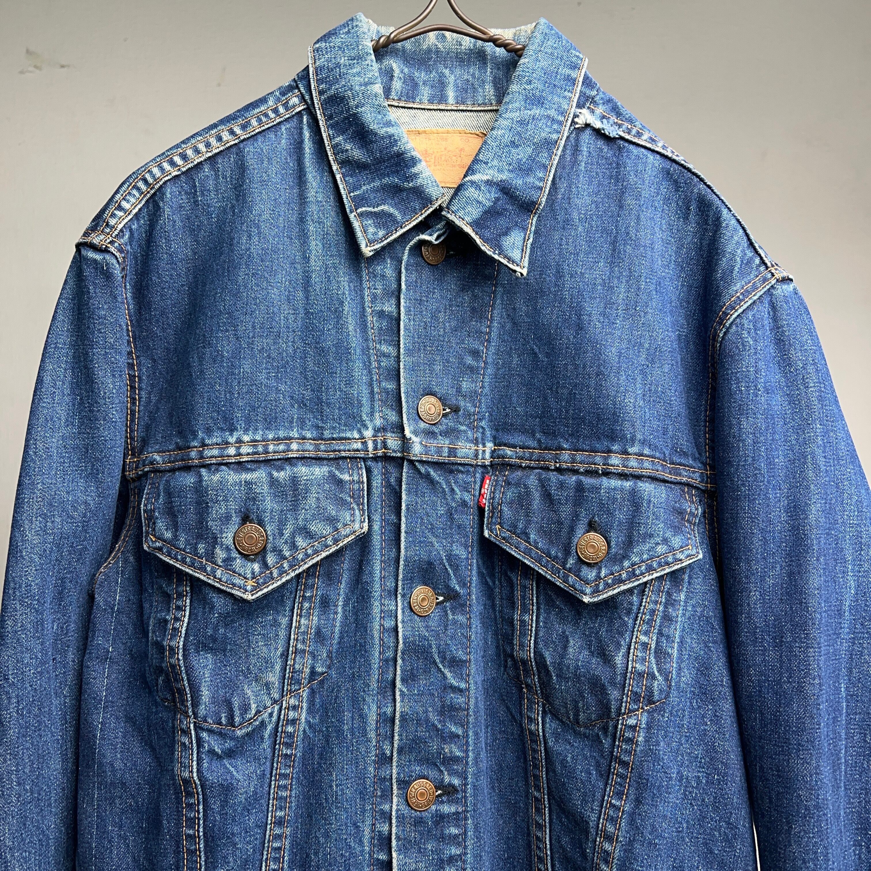 60's~70's LEVI'S 70505 BIG E Denim Jacket 60年代 70年代 リーバイス