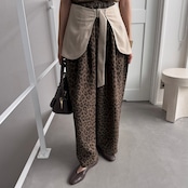 2wayレイヤードラップbelt/ベージュ