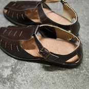 czech military gurkha sandal brown