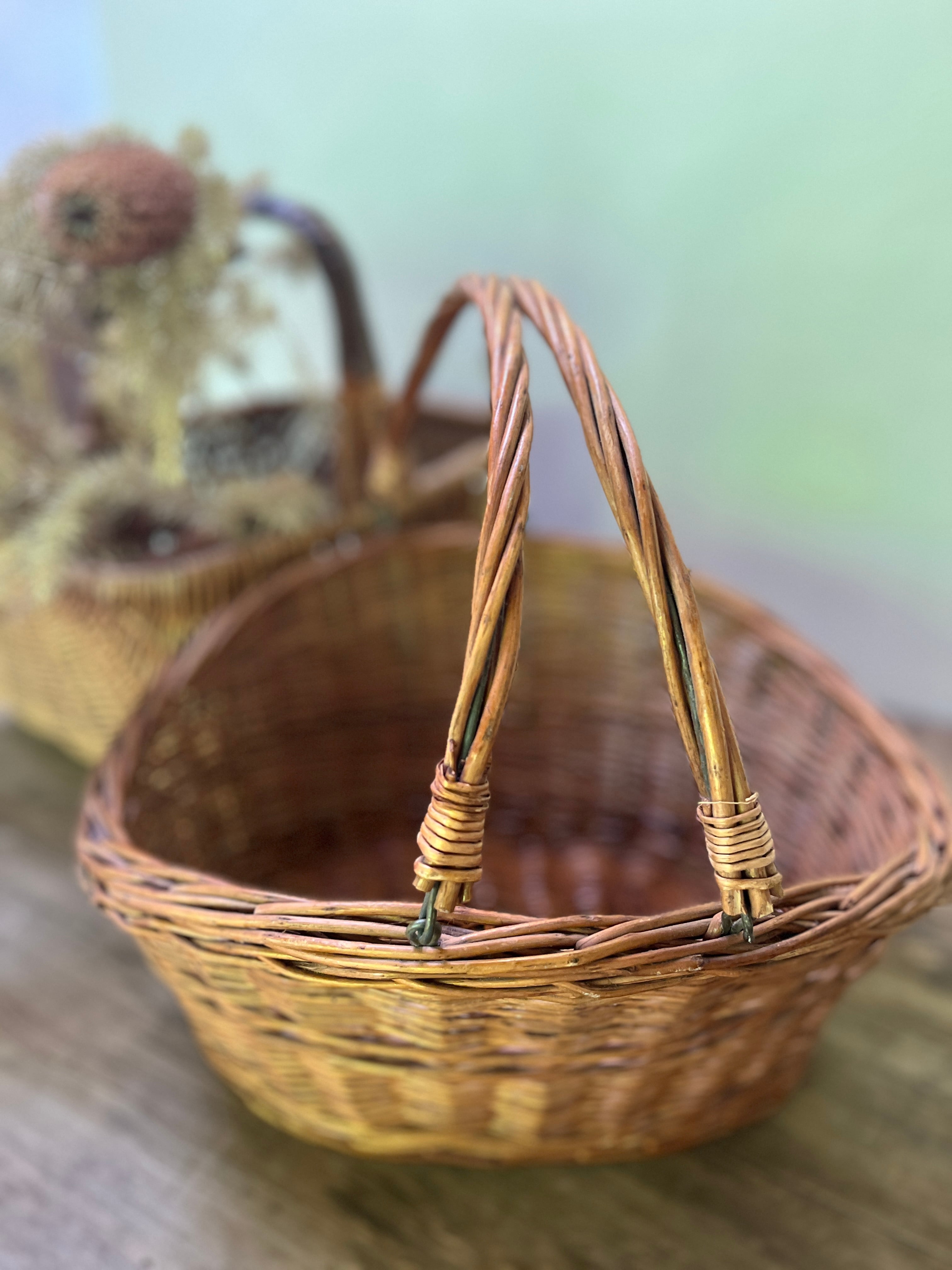 PANIER Vintage France /a＜かご・フランスヴィンテージかご・パニエ