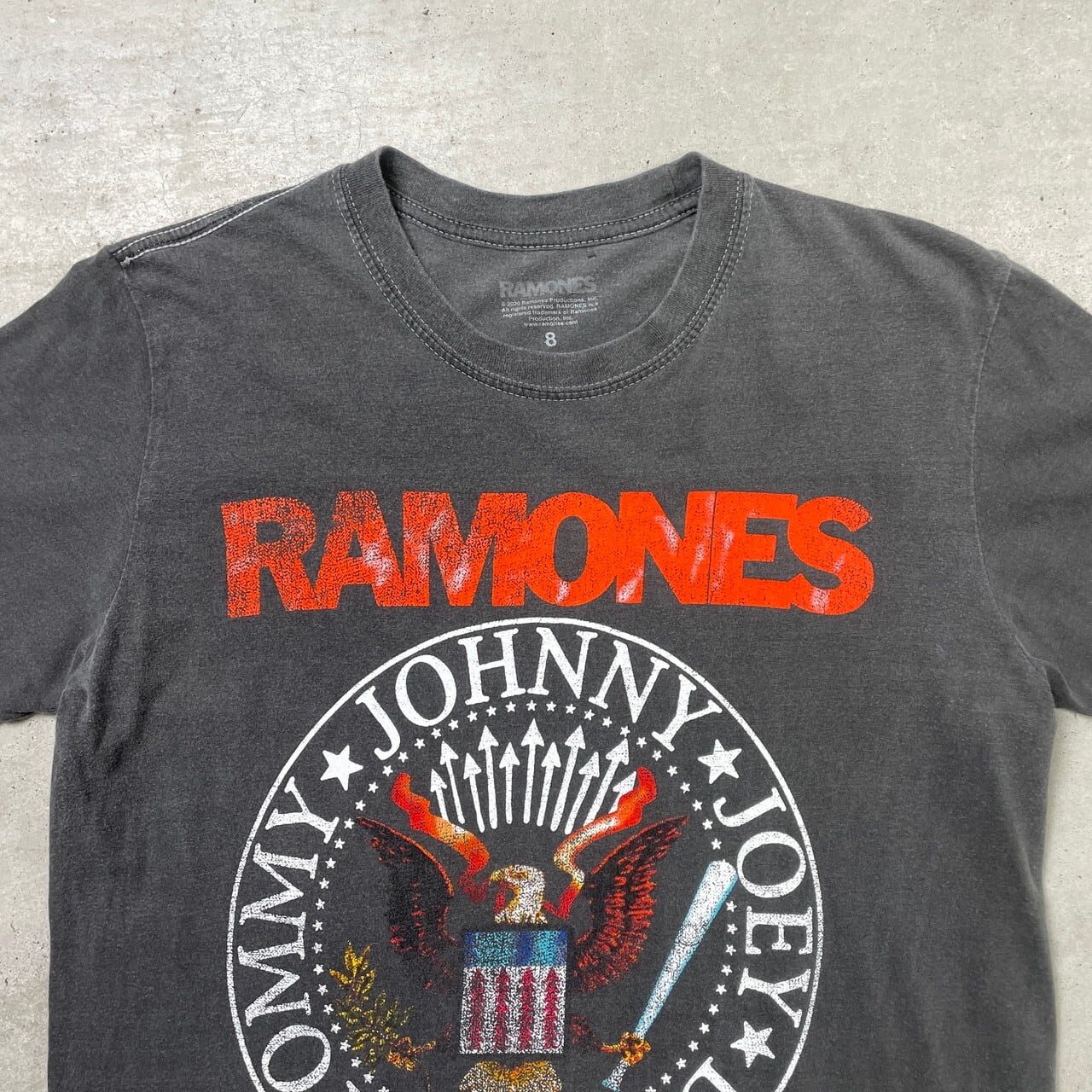 RAMONES ラモーンズ プリント バンドTシャツ メンズS相当