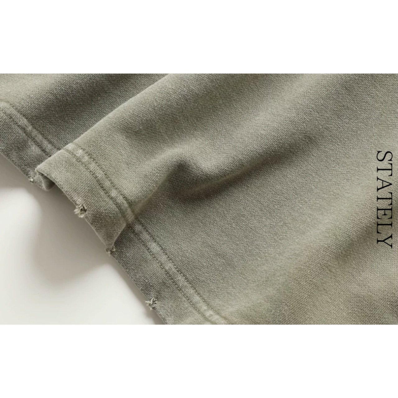 Washed Polo Collar ロンT/4color_T66・画像10