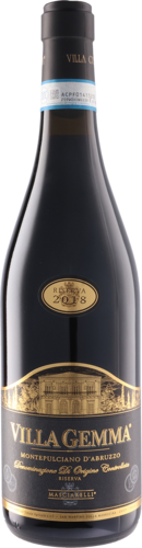 ヴィッラ・ジェンマ モンテプルチアーノ・ダブルッツォ リゼルヴァ　18　マシャレッリ　Villa Gemma Montepulciano d'Abruzzo DOC Riserva　	 Masciarelli Tenute Agricole srl