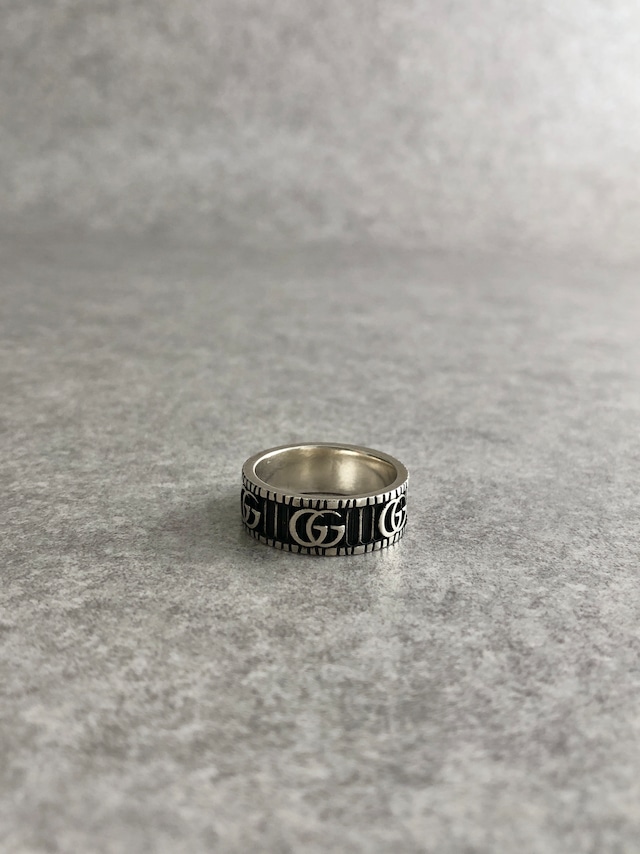 GUCCI グッチ 指輪 シルバー GG 925 vintage ヴィンテージ オールド gun8zt