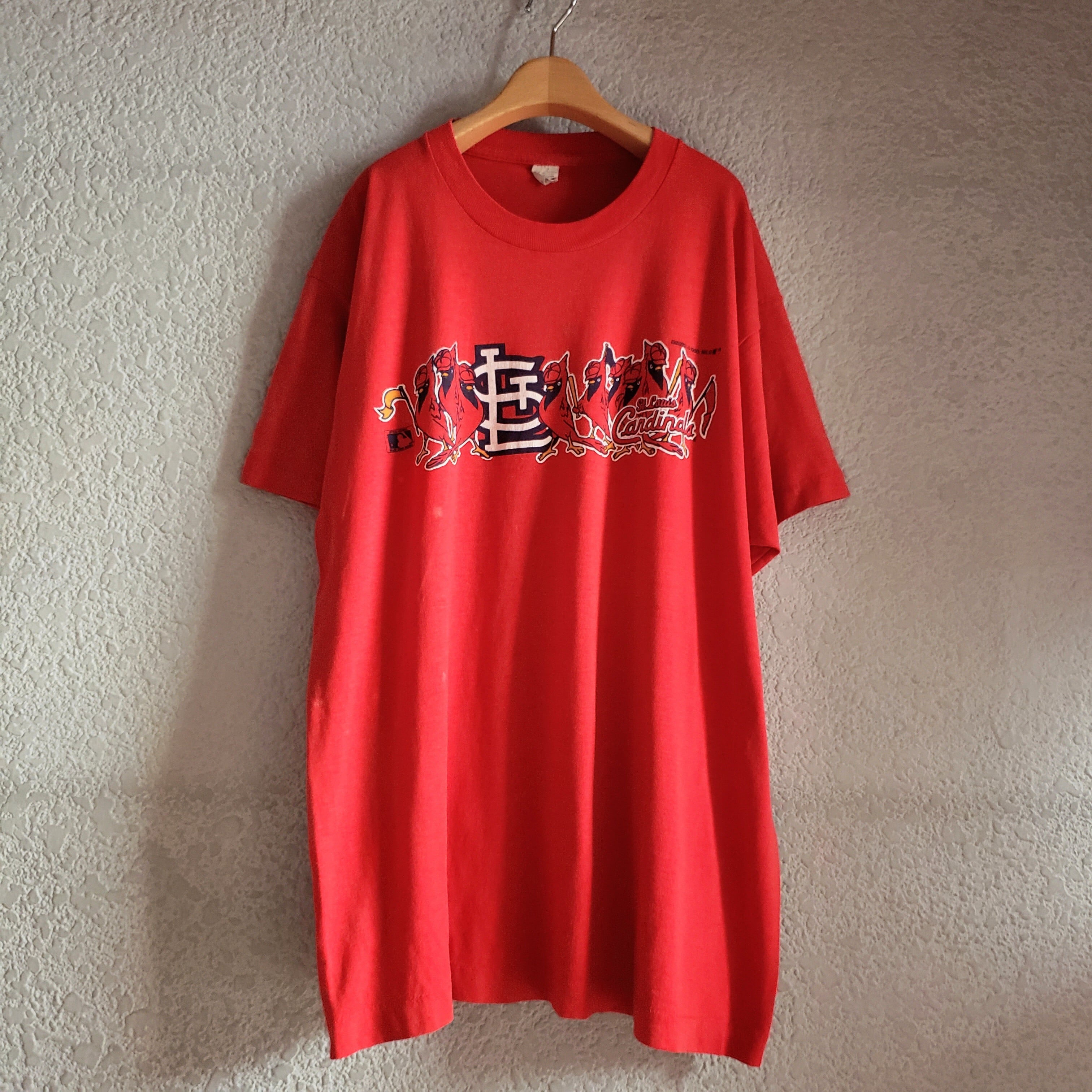 MLB カージナルス Tシャツ 古着 USA製 Cardinals | Dron-pa -古着屋-