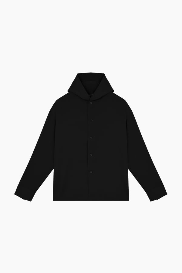 LAD MUSICIAN】HOODED BIG SHIRT | MUKU-AN