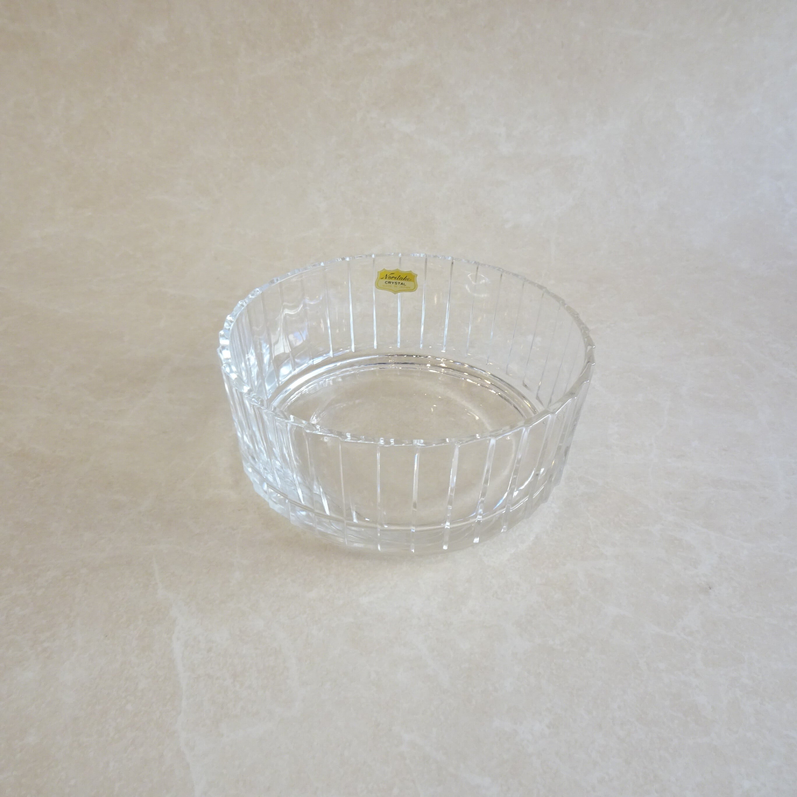 ノリタケ 未使用のクリスタルボウル