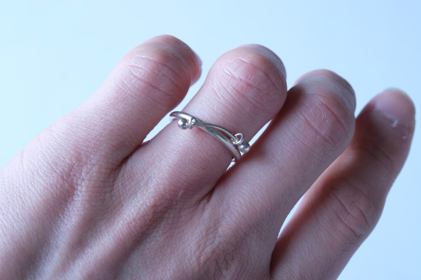 天秤 リング silver no,231