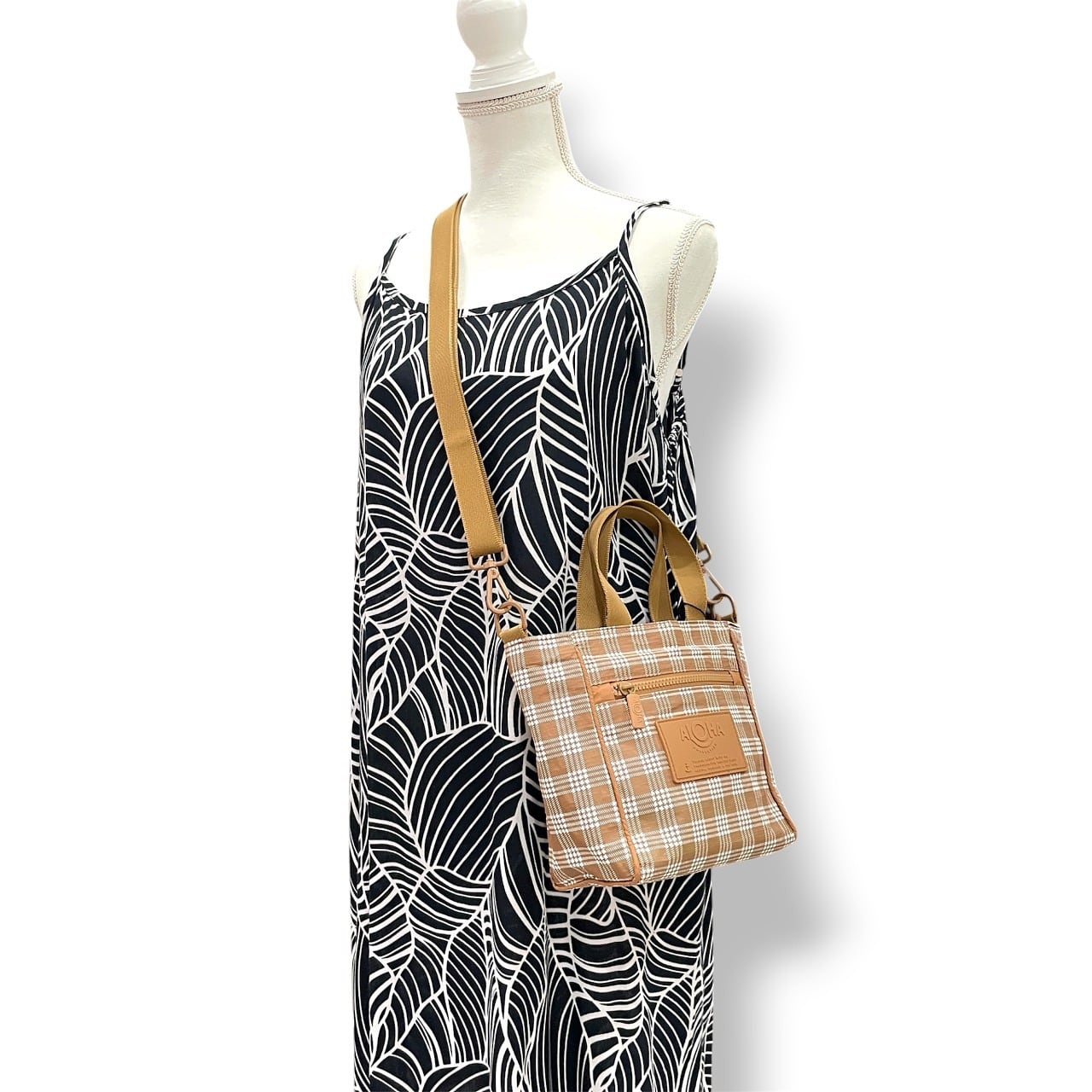ALOHA COLLECTION】 CROSSBODY PALAKA パラカチェック ハワイアン 伝統