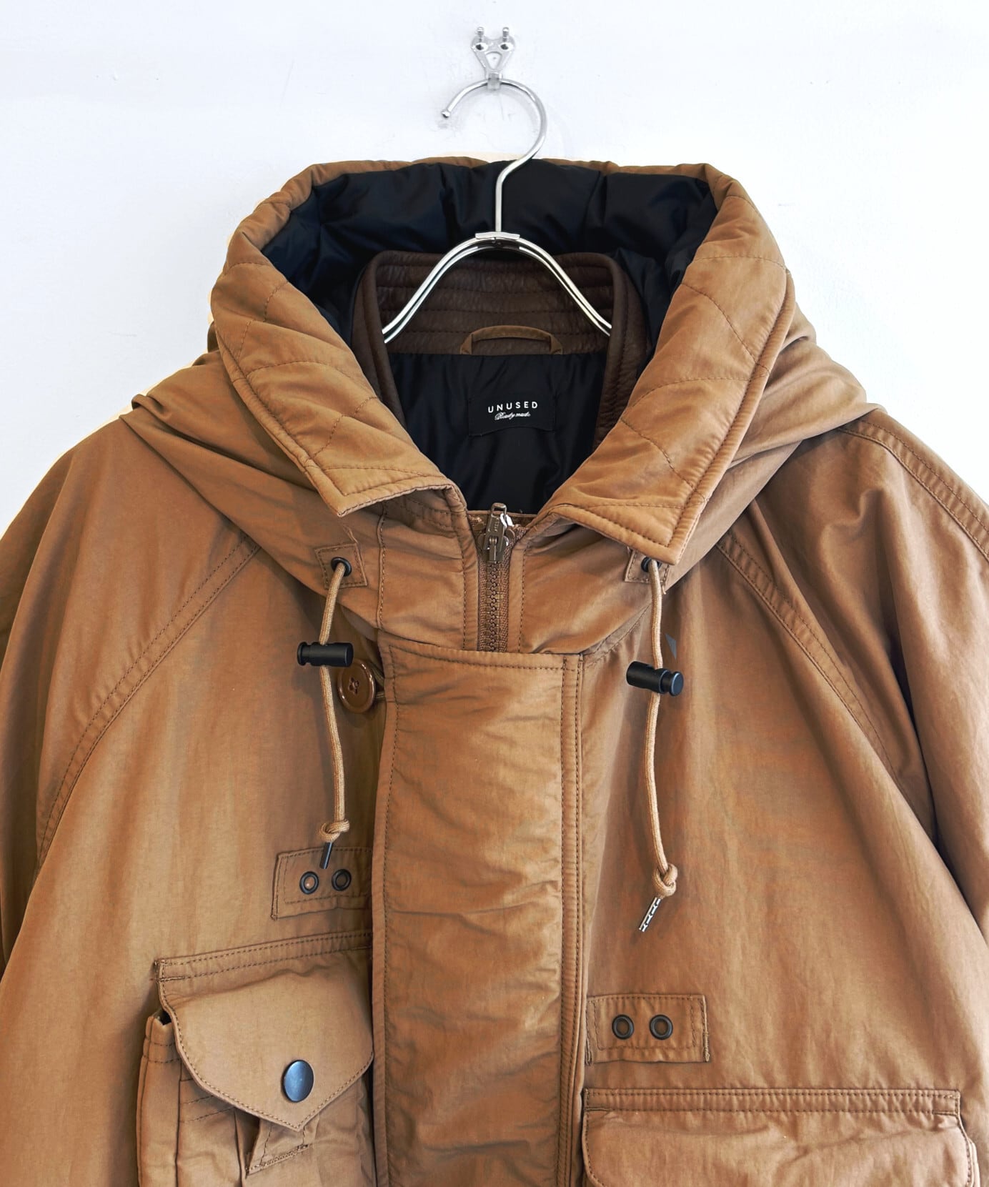UNUSED / US2514 DOWN JACKET (BROWN) | AfterSchool (アフター