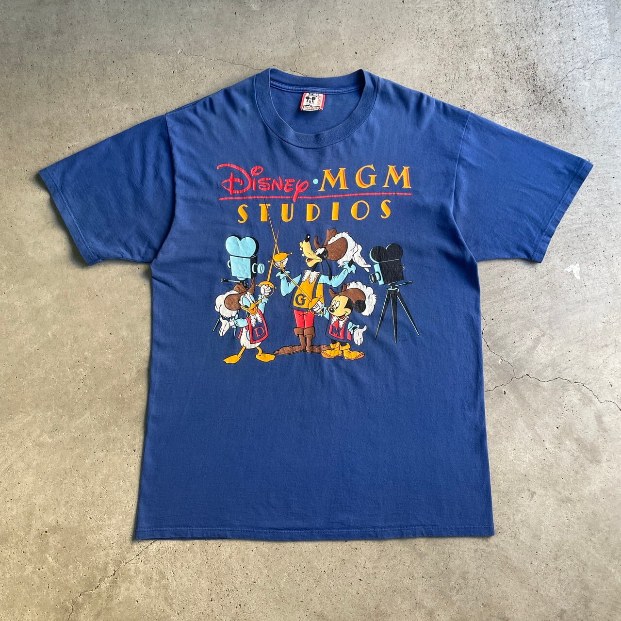 90年代 USA製 Disney MGM STUDIOS 三銃士 ミッキーマウス ドナルド 