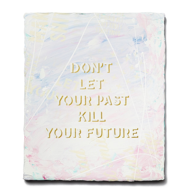 Abstract Painting: Don't Let Your Past Kill Your Future