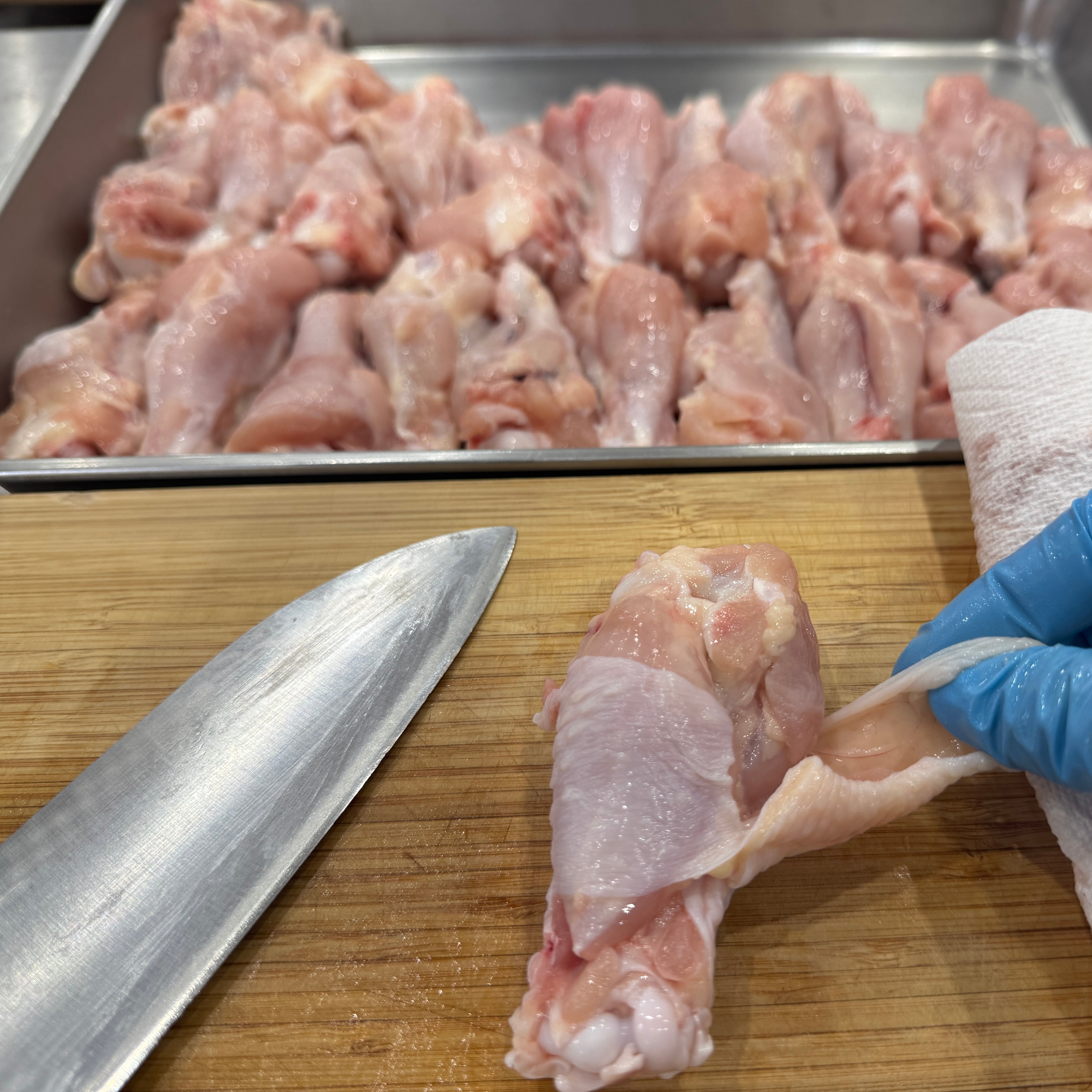 鶏肉とお豆腐の中華スープ