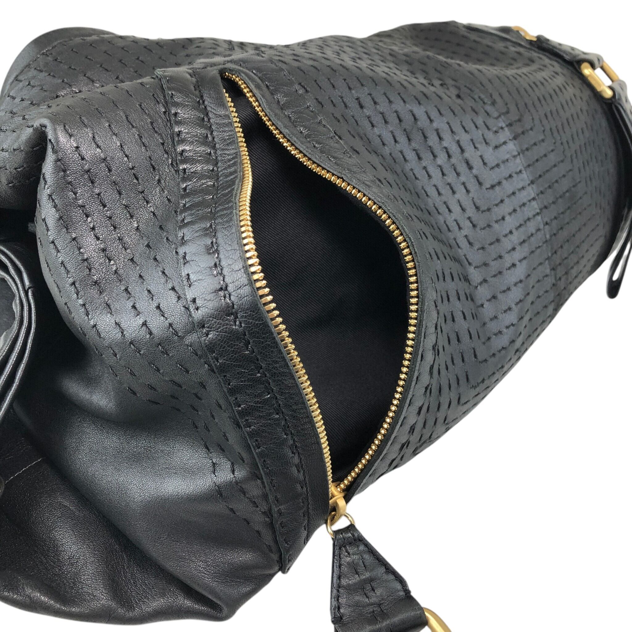 LOEWE ブラックレザー ショルダーバッグ 【公式通販】