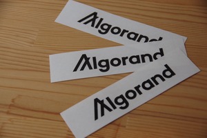 Algorand Japan オリジナルカッティングステッカー　黒　10枚セット