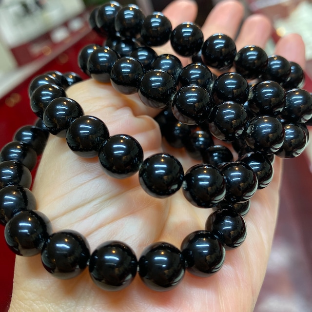 ✨特売‼︎ 天然黒珊瑚ブレスレット10mm✨護身 御守り❣️ | ちゅらさんご ✨特売‼︎ 天然黒珊瑚ブレスレット10mm✨護身 御守り❣️ | ちゅらさんご