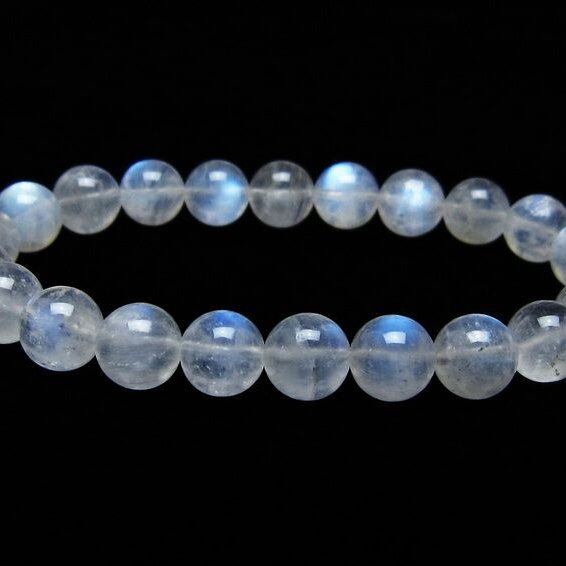 ムーンストーン ブレスレット 9mm 一点物 メール便可 [M便 1/10] 111-44516