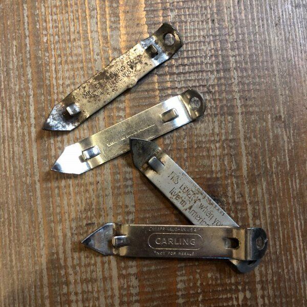 VINTAGE カン&ボトル オープナー スモール キーホルダー USED 4タイプ