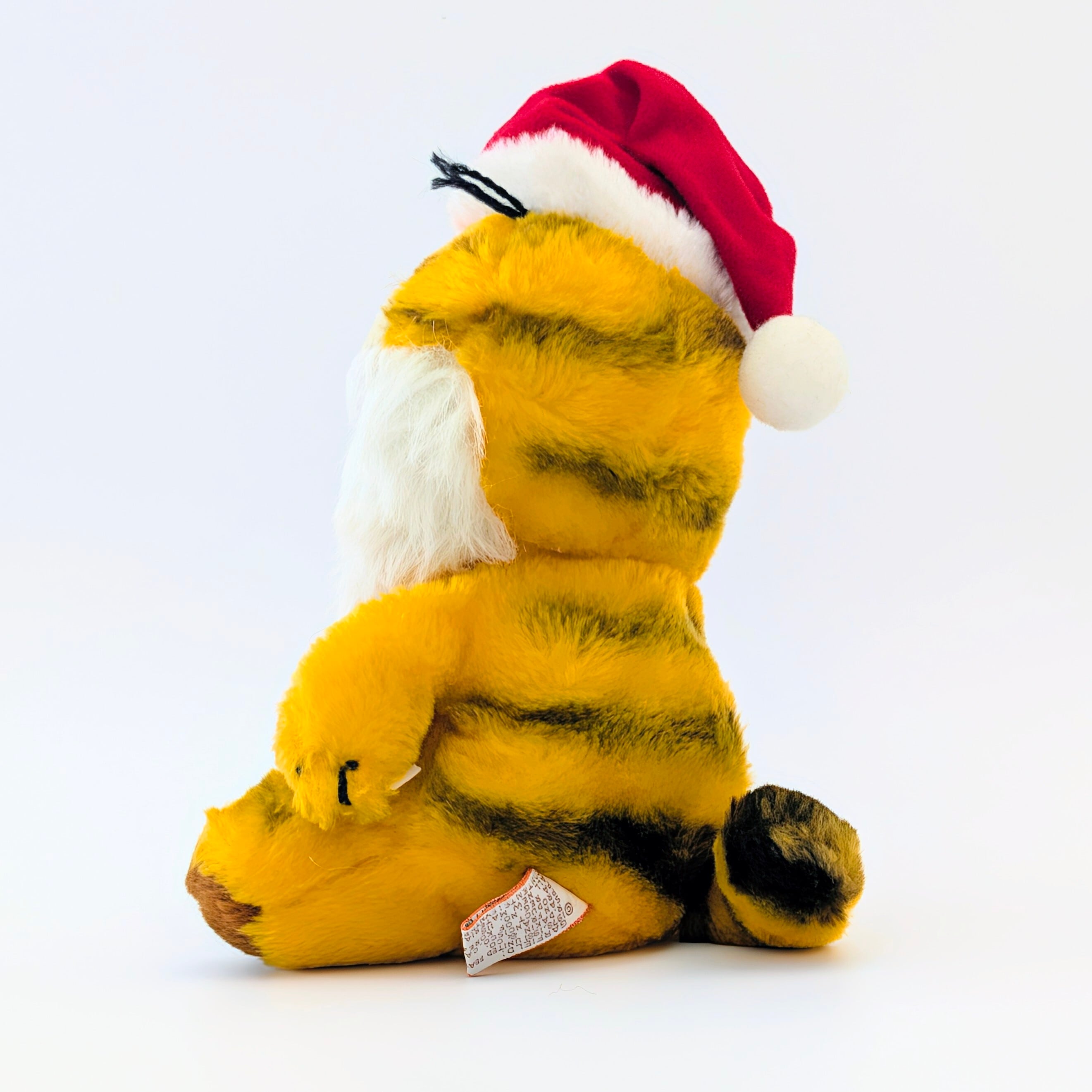 ☆ VINTAGE 1980年代初期 ☆【 Garfield ( ガーフィールド ) 】『 ガーフィールド サンタおじさん 』ぬいぐるみ / プラッシュ / plush / 1980年代年製 〚アメリカン雑貨 アメトイ〛