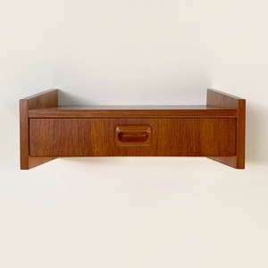 Wall shelf with drawer/ WS022-2