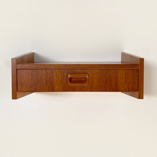 Wall shelf with drawer/ WS022-2