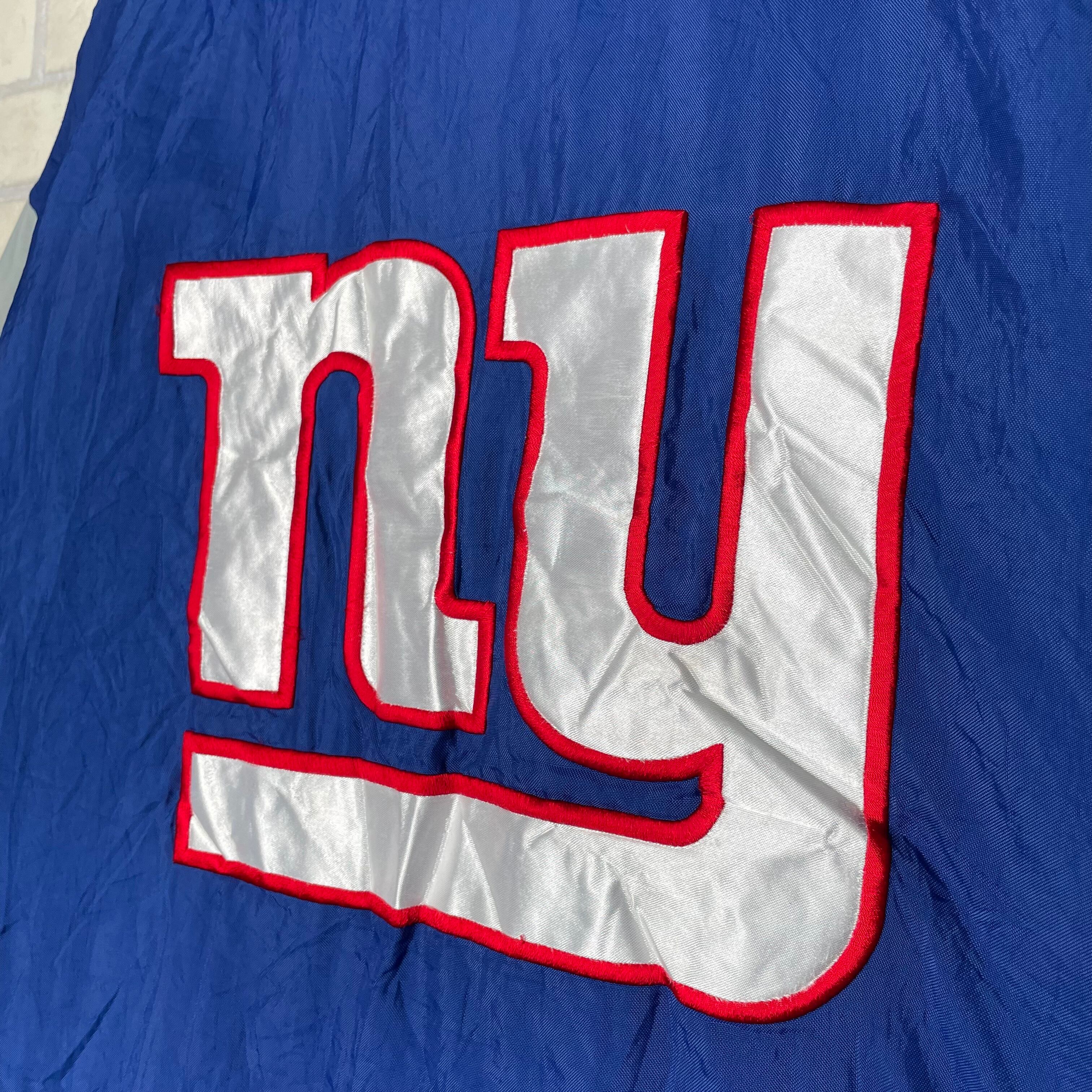 NFL × Reebok 中綿ナイロンジャケット 2XL ハーフジップ GIANTS
