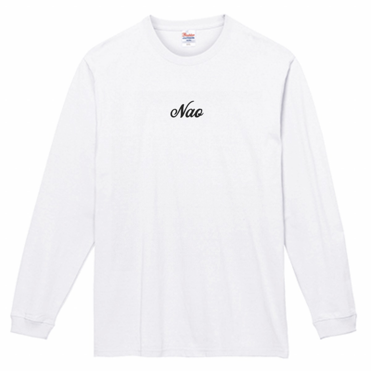 NEONSIGN Tシャツ ロンT カットソー 長袖 ロゴ 白 00022 スリーブ 