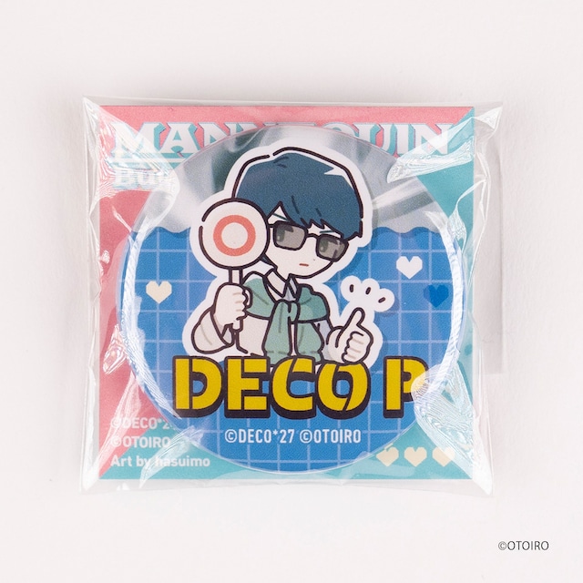 【MANNEQUIN】DECO P 缶バッジ