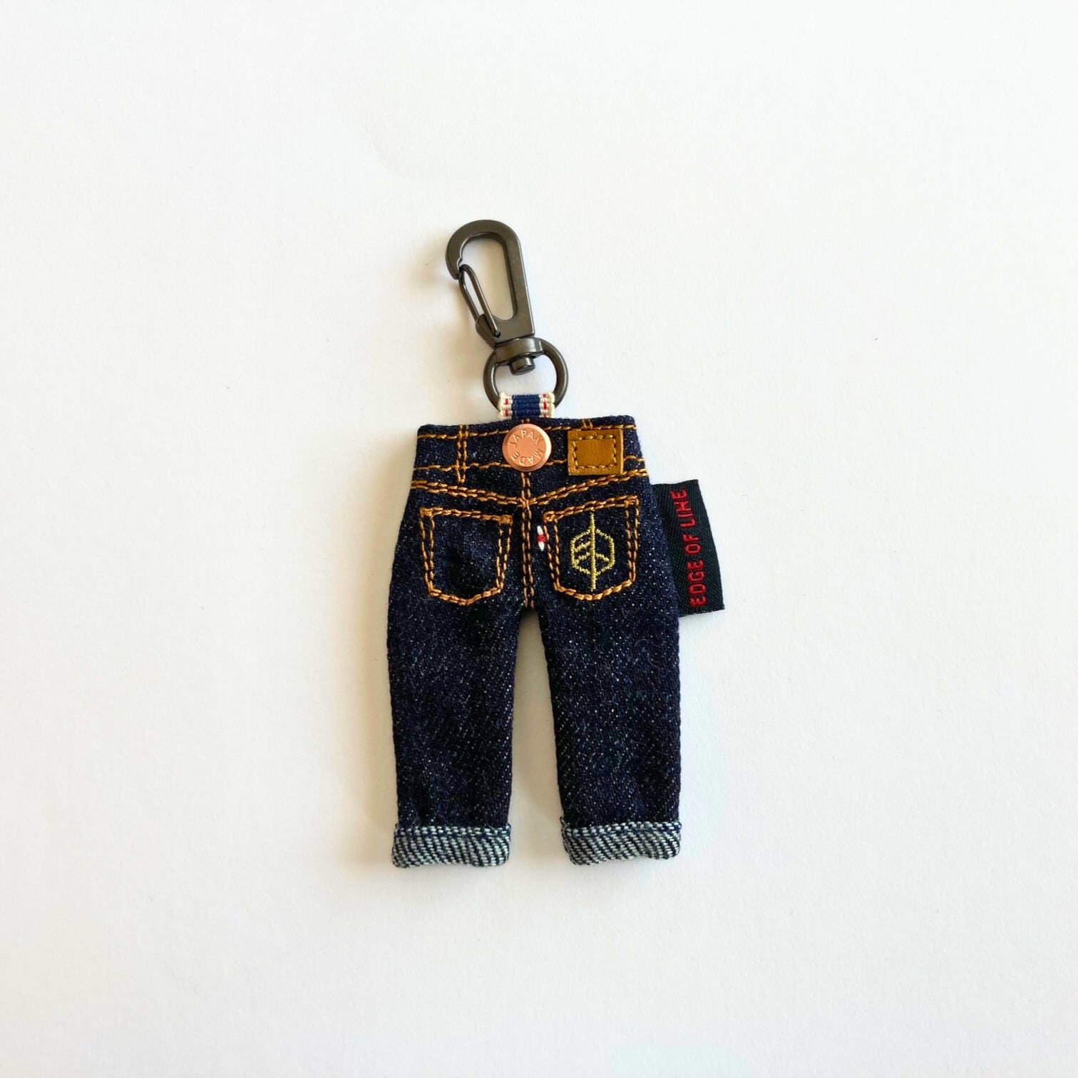 ミニジーンズ(刺繍) キーホルダー | EDGE OF LINE｜ONLINE STORE