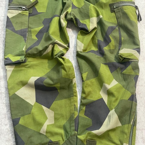 90s スウェーデン軍 実物 M90 フィールドパンツ 170/75 w33 詳細写真14