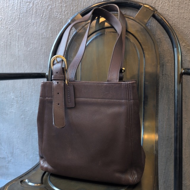 ［USED］OLD COACH Shoulder Tote Bag No.D72-4157