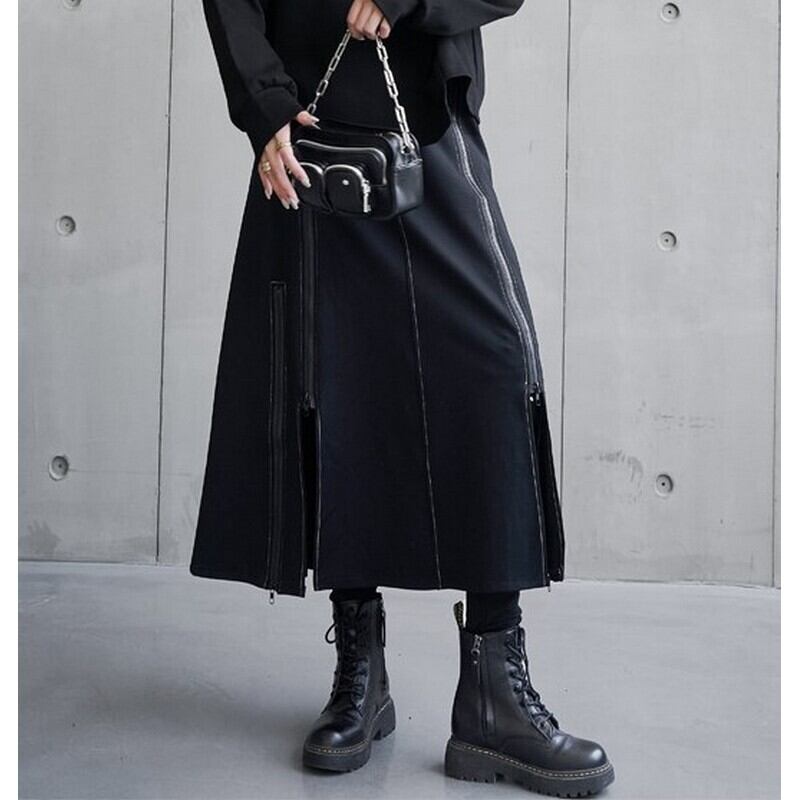 ハイウエストaラインスカート SK0064