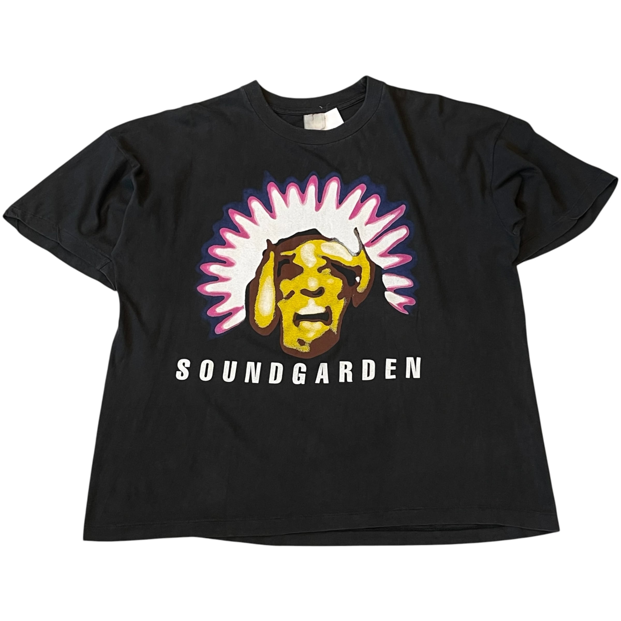 Special!!! 90s SOUNDGARDEN "BLACK HOLE SUN" European Bootleg T-shirt