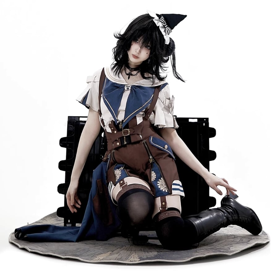 SEASONZ 中華ロリィタ スチームパンク風 少年装 男装コーデ セットアップ イベント衣装