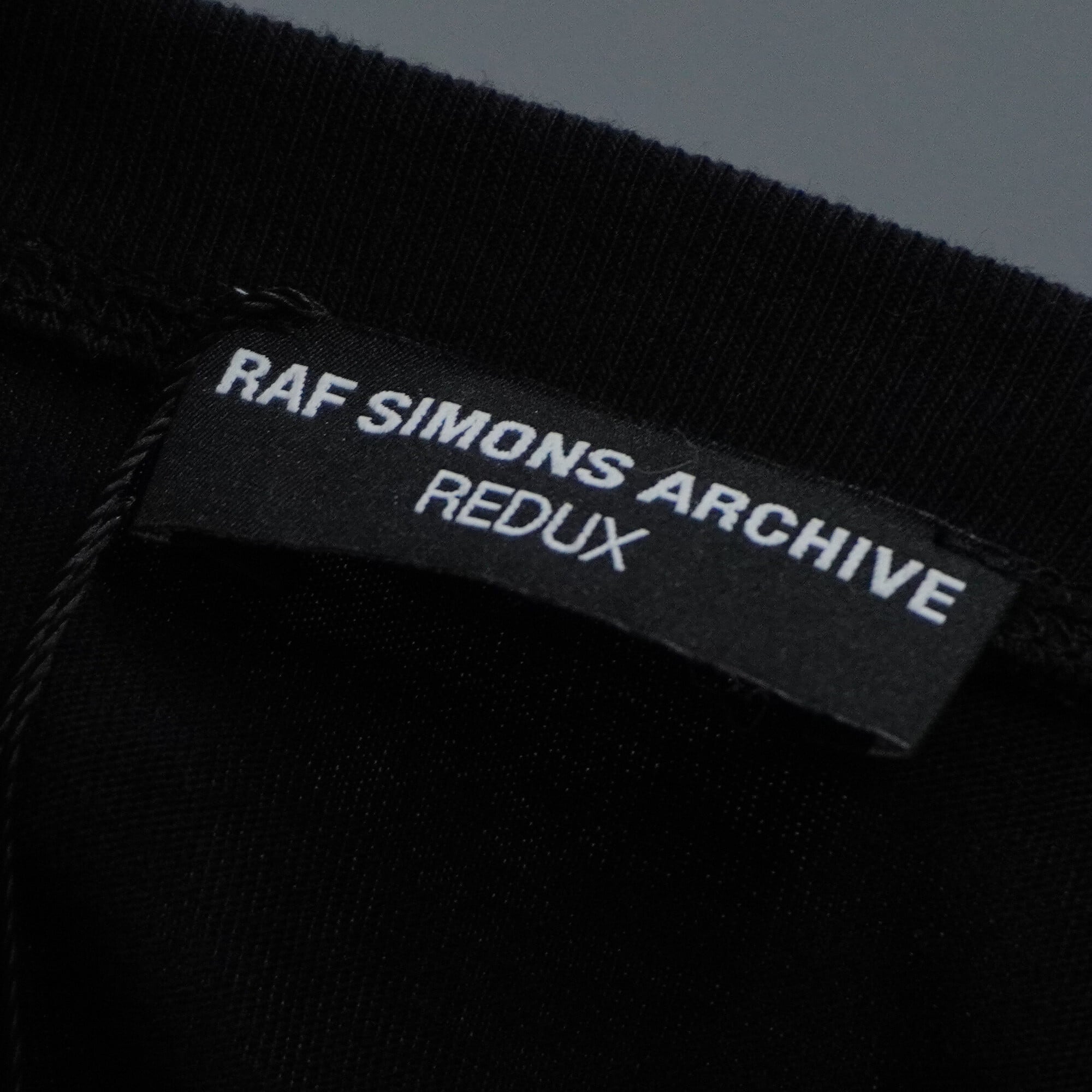 RAF SIMONS】 ARCHIVE REDUX レーザーカットTシャツ-